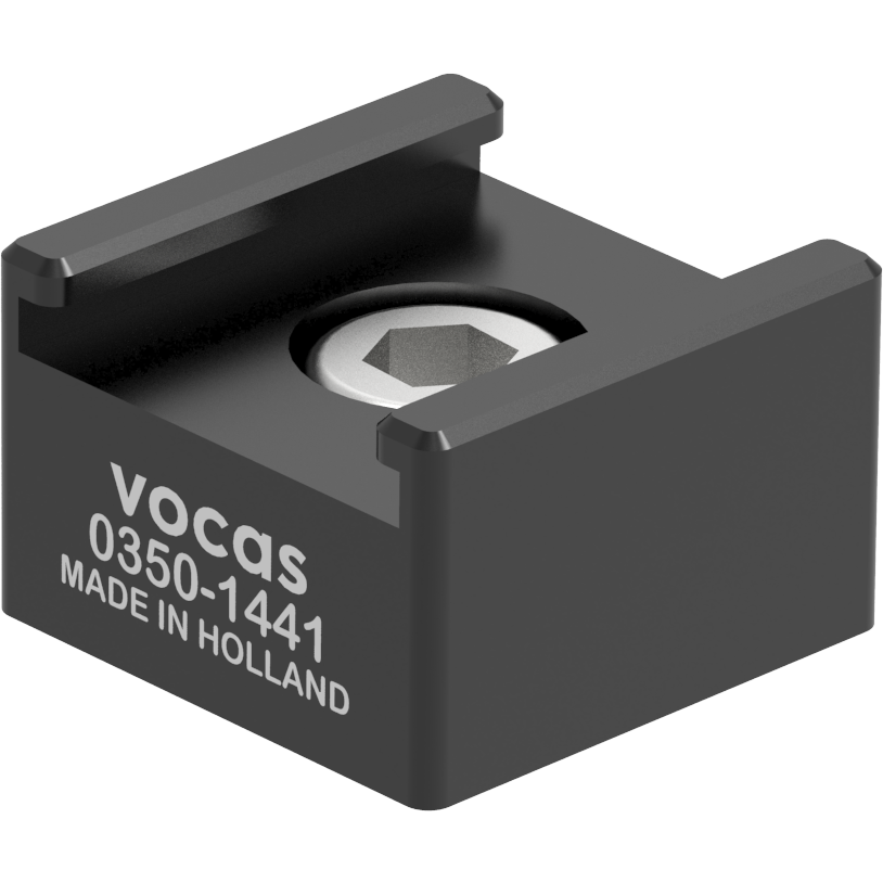 Vocas Cold shoe for industry std. 1/4